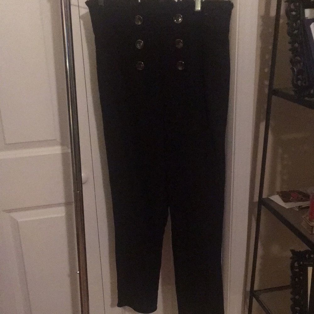 Black High Waisted Bottoms